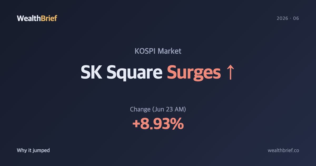 Why SK Square Surged — Riding SK hynix and Semiconductor ETF Inclusion